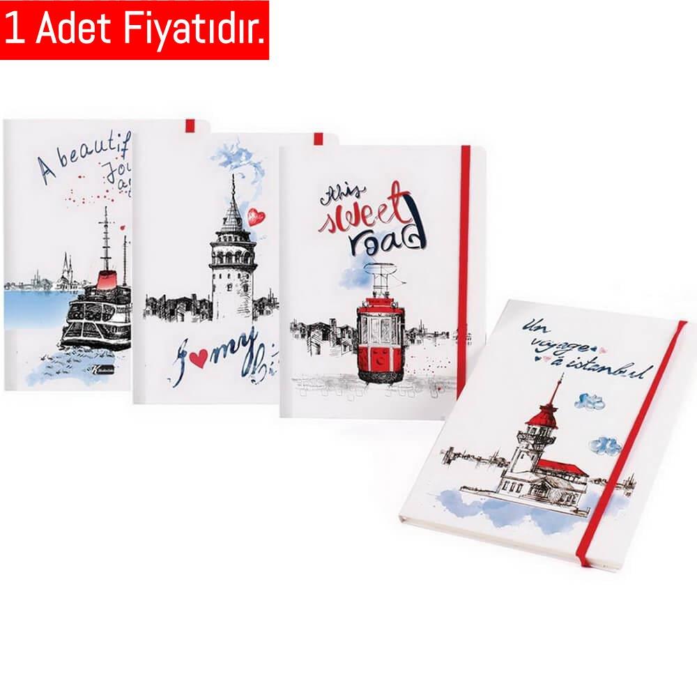Keskin Color My City İstanbul Bloknot 19X25 96 Yaprak Çizgili (1 Adet)Keskin Color My City İstanbul Bloknot 19X25 96 Yaprak Çizgili - Kirtasiyem.netBloknotlar