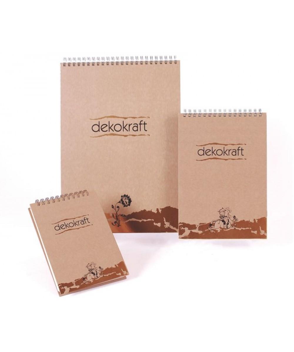 Keskin Color Spiralli Bloknot Dekokraft A5 100 Yaprak ÇizgiliKeskin Color Spiralli Bloknot Dekokraft A5 100 Yaprak Çizgili - Kirtasiyem.netSpiralli Bloknotlar