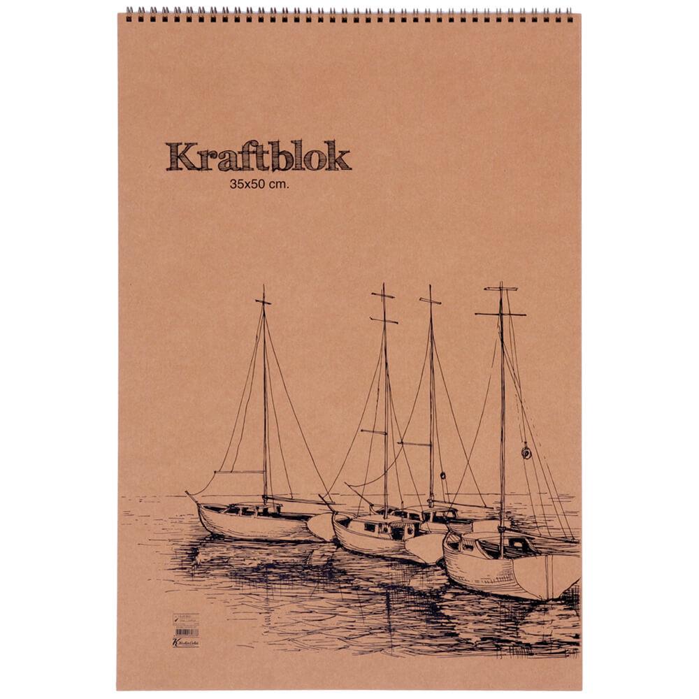 Keskin Color Spiralli Kraft Defter 33,5X48 20 YaprakKeskin Color Spiralli Kraft Defter 33,5X48 20 Yaprak - Kirtasiyem.netKraft Defterler