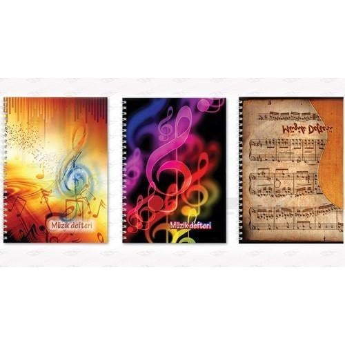 Keskin Color Spiralli Müzik Defteri A4 40 YaprakKeskin Color Spiralli Müzik Defteri A4 40 Yaprak - Kirtasiyem.netMüzik Defterleri