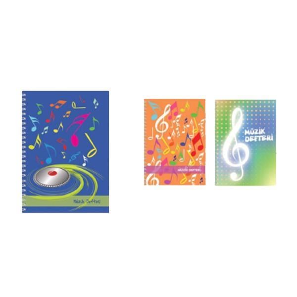 Keskin Color Spiralli Müzik Defteri Plastik Kapak A4 60 YaprakKeskin Color Spiralli Müzik Defteri Plastik Kapak A4 60 Yaprak - Kirtasiyem.netMüzik Defterleri