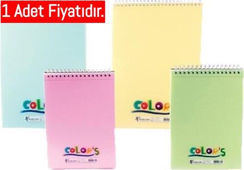 Keskin Color Spiralli Ofis Bloknot Colors A4 100 Yaprak Kareli (1 Adet)Keskin Color Spiralli Ofis Bloknot Colors A4 100 Yaprak Kareli - Kirtasiyem.netBloknotlar