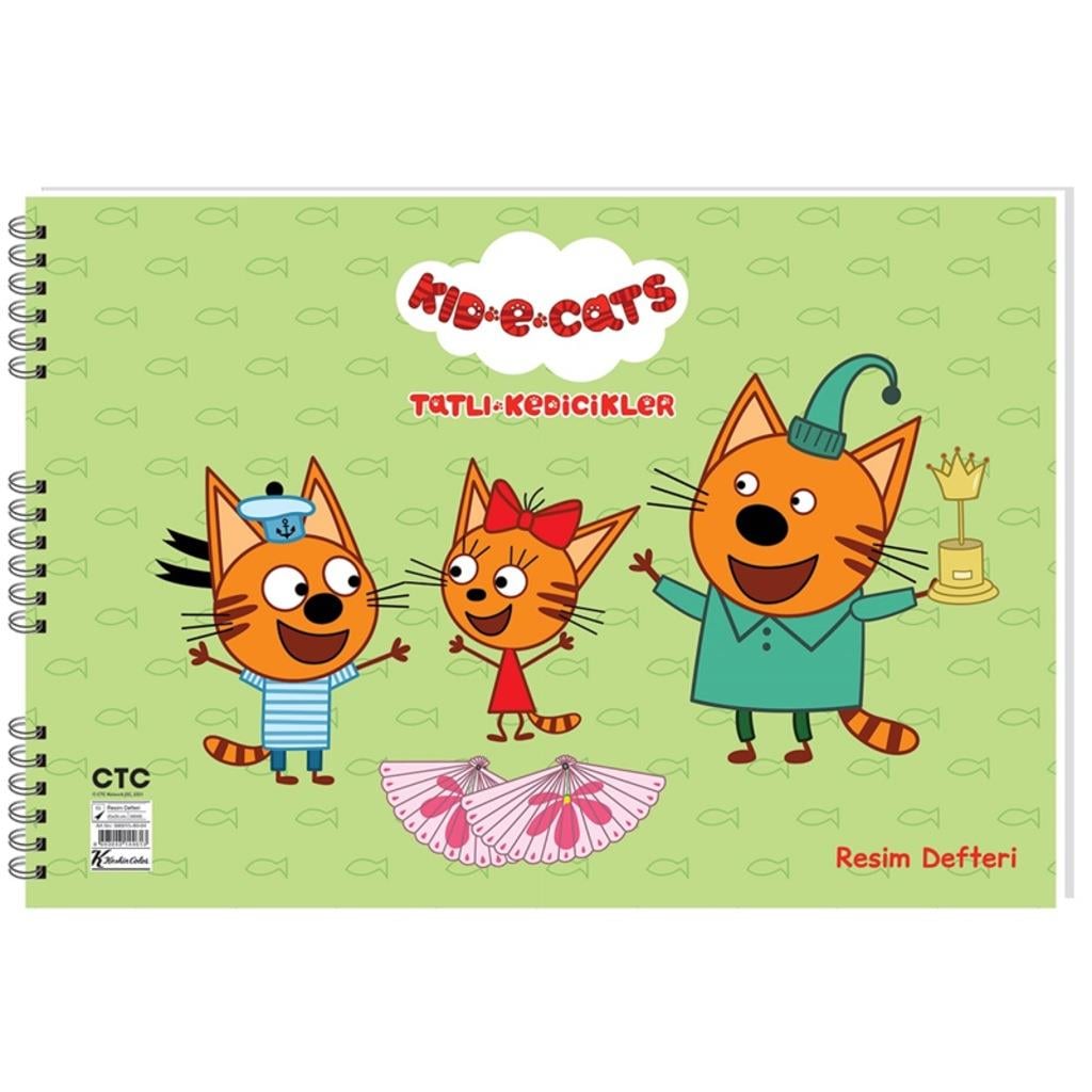 Keskin Color Spiralli Resim Defteri Tatlı Kedicikler 25X35 15 Yp. Keskin Color Spiralli Resim Defteri Tatlı Kedicikler 25X35 15 Yp.  - Kirtasiyem.netResim Defterleri