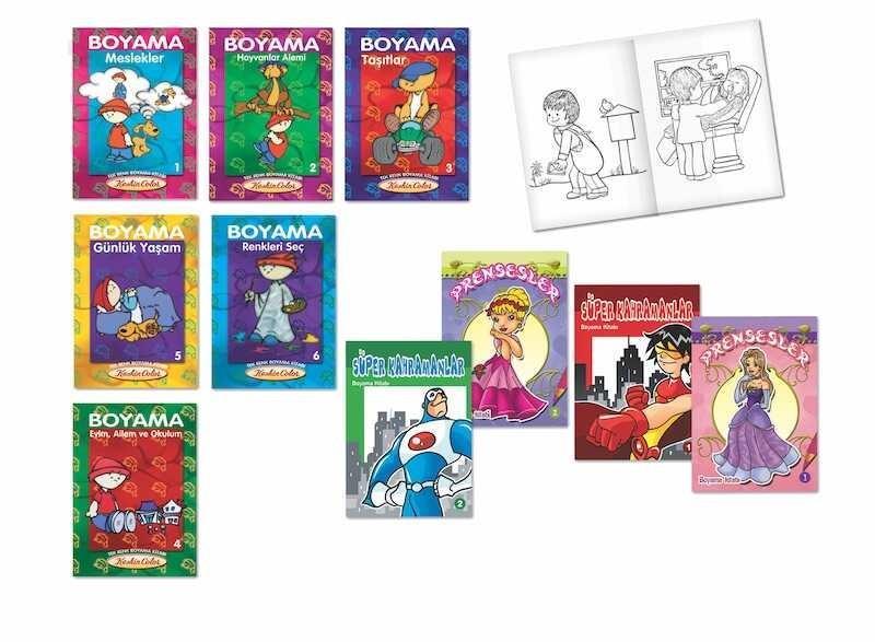 Keskin Color Tek Renk Boyama Kitabı Karışık 20*28 8 YaprakKeskin Color Tek Renk Boyama Kitabı Karışık 20*28 8 Yaprak - Kirtasiyem.netBoyama Kitapları