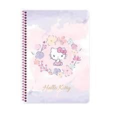 Keskin Hello Kitty A4 80 Yp Çiz Spr.Karton Kapak DefterSpiralli Sert Kapak Defterler