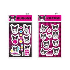 Keskin Kuromi Puffy StickerStickerlar