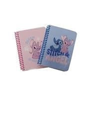 Keskin Lilo&Stitch A6 80-1 Çizgili Spiralli BloknotHatıra Defterleri