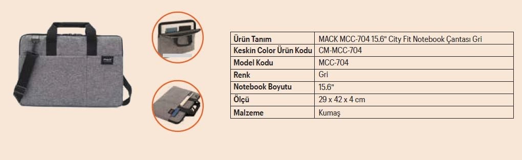 Keskin Mack Mcc-704 15.6