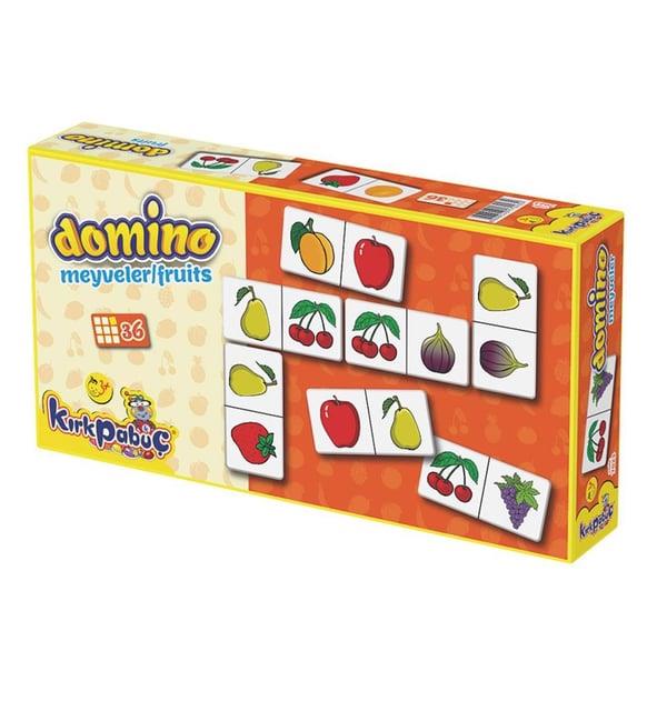 Kırkpapuç Puzzle Domino MeyvelerKırkpapuç Puzzle Domino Meyveler - Kirtasiyem.netYapbozlar