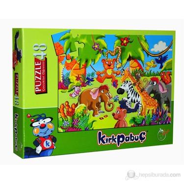 Kırkpapuç Puzzle Orman Hayvanları 1 48 ParçaKırkpapuç Puzzle Orman Hayvanları 1 48 Parça - Kirtasiyem.netYapbozlar