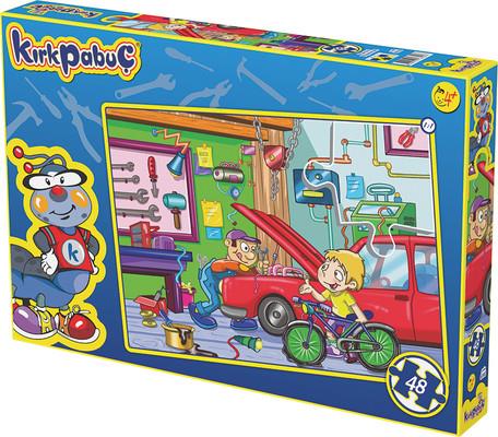 Kırkpapuç Puzzle Tamirci 48 ParçaKırkpapuç Puzzle Tamirci 48 Parça - Kirtasiyem.netYapbozlar