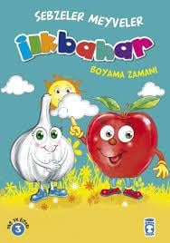 Kış Boyama Zamanı - Sebzeler Meyveler8.Sınıf