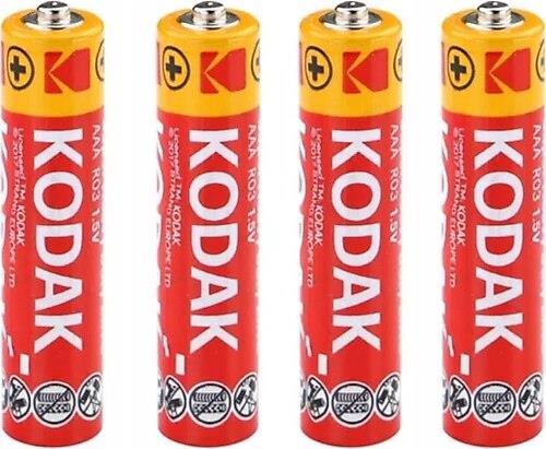 Kodak Pil Kaahz-S4.Çinko Karbon Shrink 4 Lü KalemKodak Pil Kaahz-S4.Çinko Karbon Shrink 4 Lü Kalem - Kirtasiyem NetPil