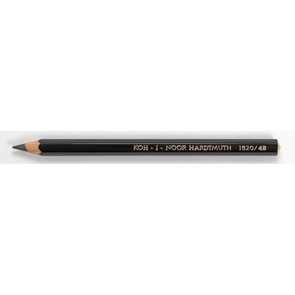 Kohinoor Jumbo Gaphite Pencil 1820 4B                             --1820-04B015KSSüdor Kohiboor Jumbo Gaphite Pencil 1820 4B - Kirtasiyem.netDereceli Kalemler