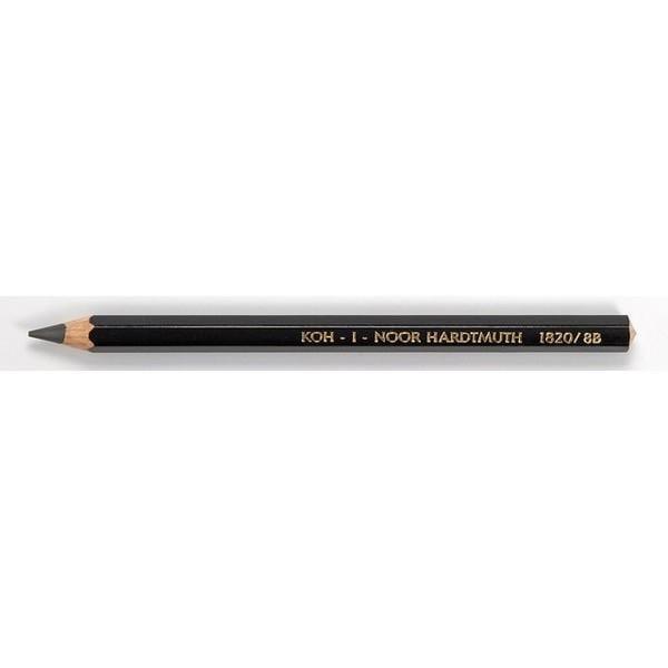 Kohinoor Jumbo Gaphite Pencil 1820 8B                             --1820-08B015KSSüdor Kohiboor Jumbo Gaphite Pencil 1820 8B - Kirtasiyem.netDereceli Kalemler