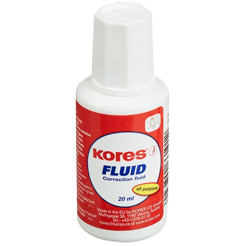 Kores Fluıd 20Ml, Teşhir Kutusunda Hızlı KururKores Fluıd 20Ml, Teşhir Kutusunda Hızlı Kurur - Kirtasiyem.netFosforlu Kalemler