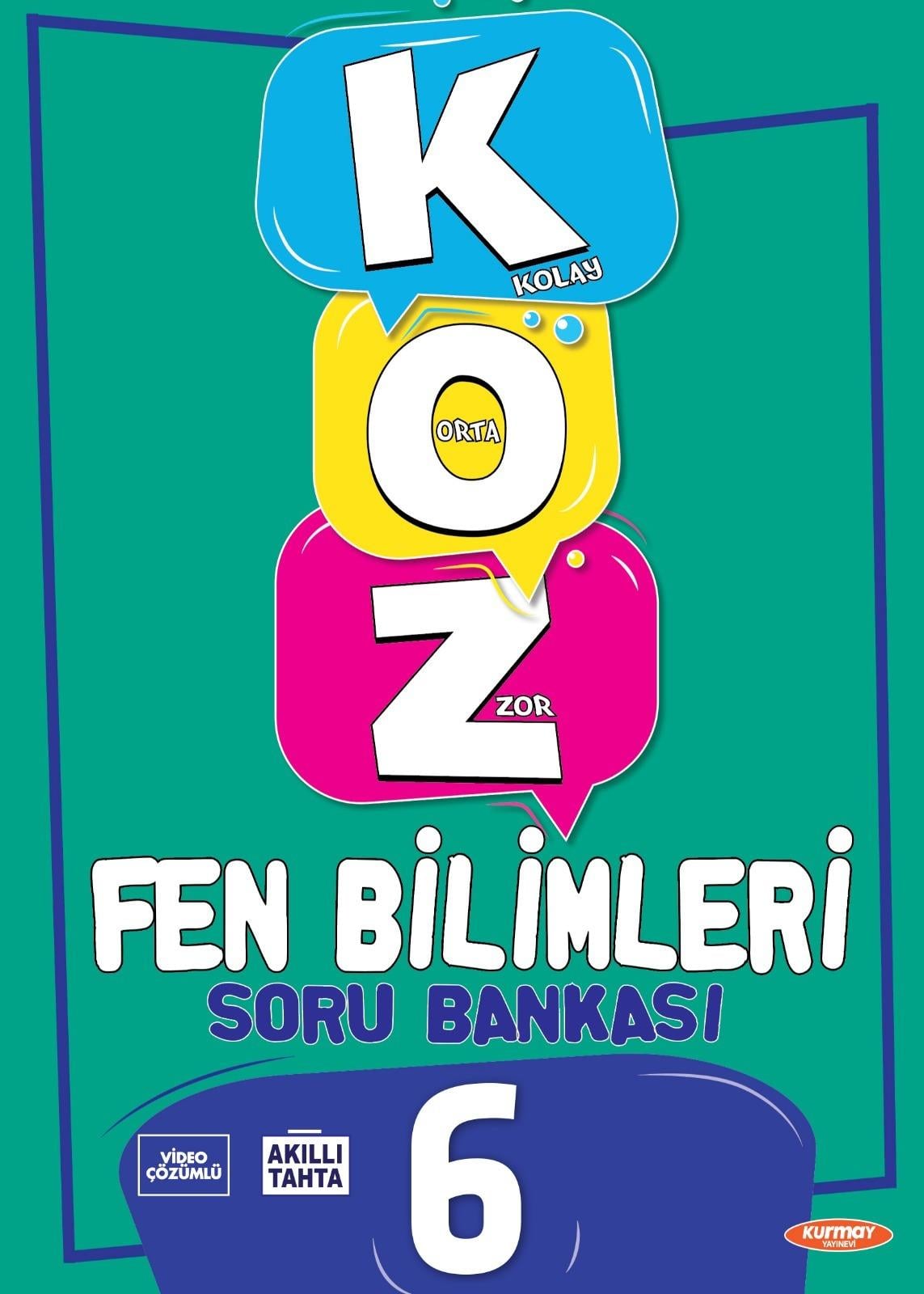 Koz 6. Sınıf Fen Bilimleri Soru Bankası Koz 6. Sınıf Fen Bilimleri Soru Bankası  - Kirtasiyem.net6.Sınıf