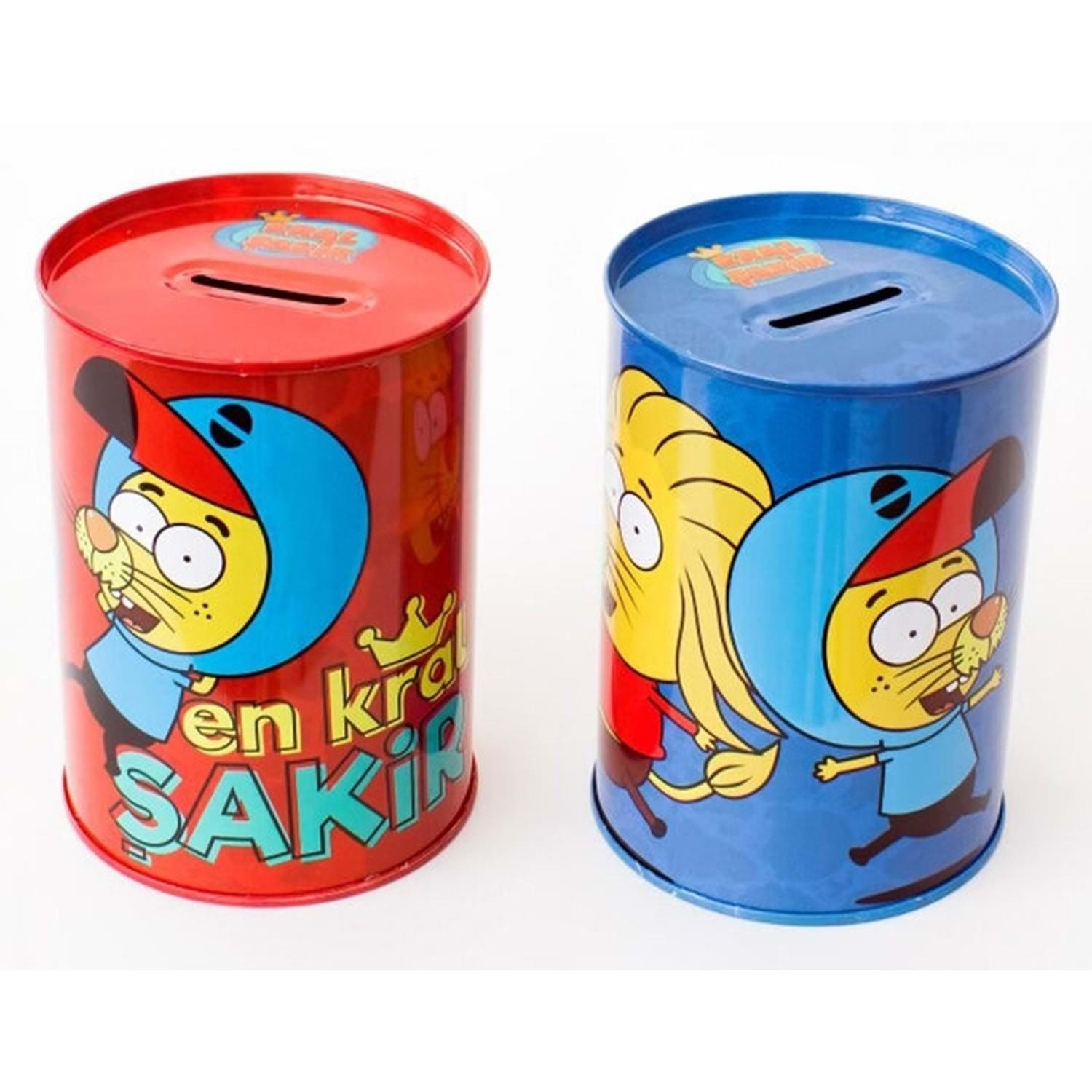Kral Şakir Ks-6258 Metal Kumbara  Kral Şakir Ks-6258 Metal Kumbara   - Kirtasiyem NetKumbaralar