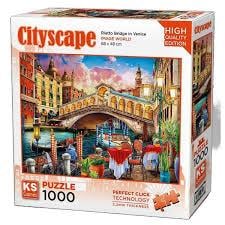 Ks Puzzle 1000 Rıatto Brıdge In VenıceYapbozlar