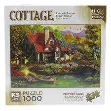 Ks Puzzle 1000 Rıversıde CottageYapbozlar