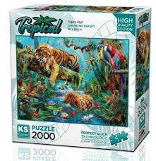 Ks Puzzle 2000 Tıgers IdyllYapbozlar