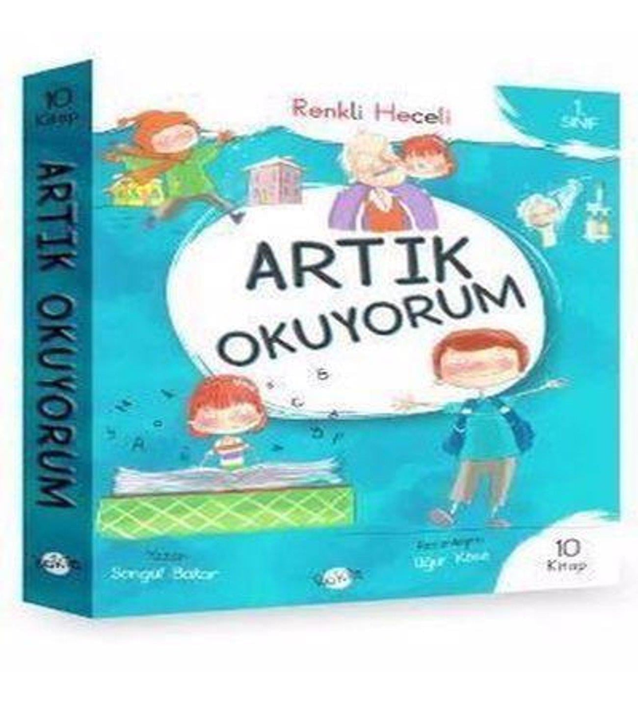 Kukla 1. Sınıf Artık Okuyorum Serisi Renkli Heceli 10 KitapKukla 1. Sınıf Artık Okuyorum Serisi Renkli Heceli 10 Kitap - Kirtasiyem.net1.Sınıf