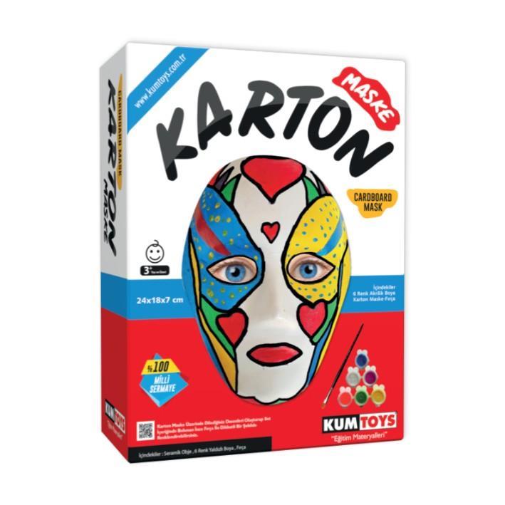 Kumtoys Karton MaskeKumtoys Karton Maske - Kirtasiyem.netMaskeler