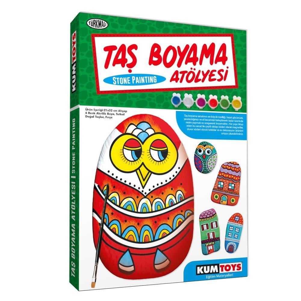 Kumtoys Taş BoyamaKumtoys Taş Boyama - Kırtasiyem.netBoyama Setleri