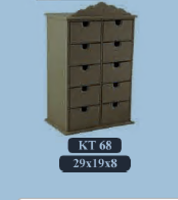 Kutu Kt 68Ahşap Ürünler