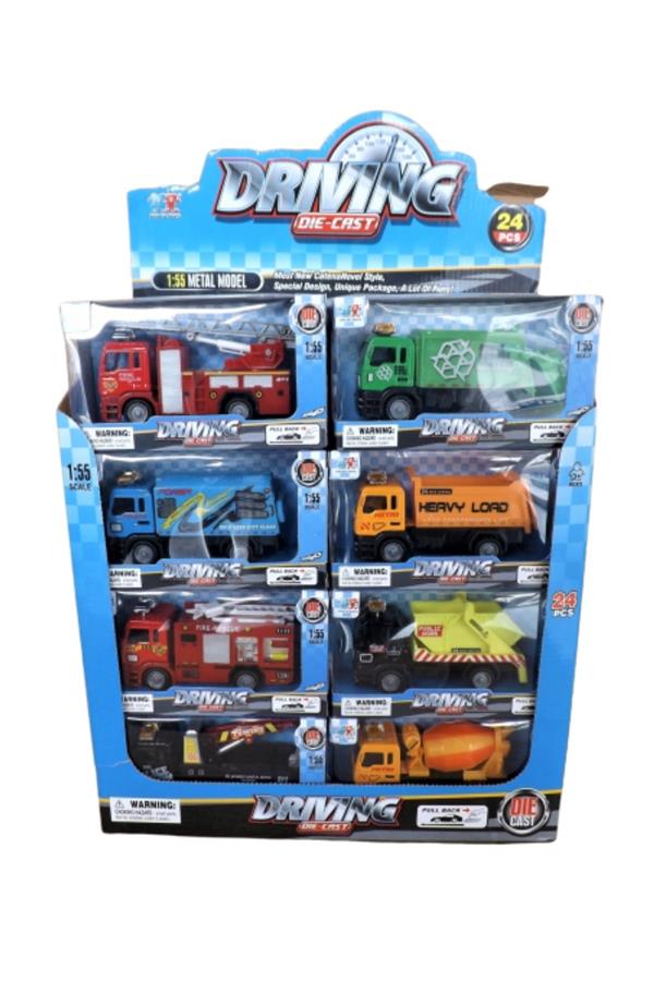 Kzl-Xy016 Kutulu Çekbırak Kamyonlar 24Lü Box *96Kzl-Xy016 Kutulu Çekbırak Kamyonlar 24Lü Box *96 - Kirtasiyem.netDiğer Oyuncak Ürünleri