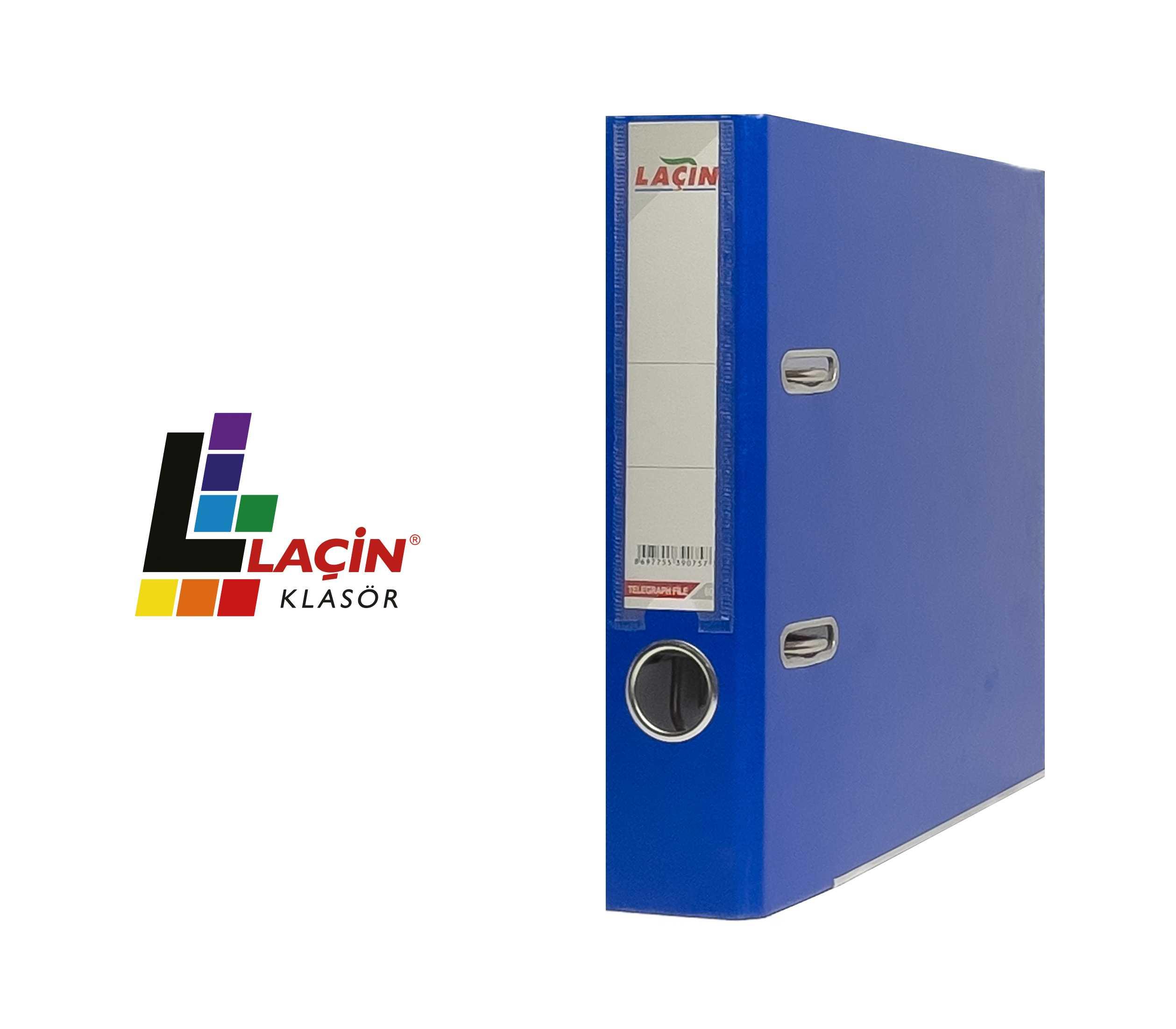 Laçin Geniş TİP:D.M.O Klasörü 34 cm MaviLaçin Klasör Dmo Mavi Geniş - Kirtasiyem.netBüro Klasörleri