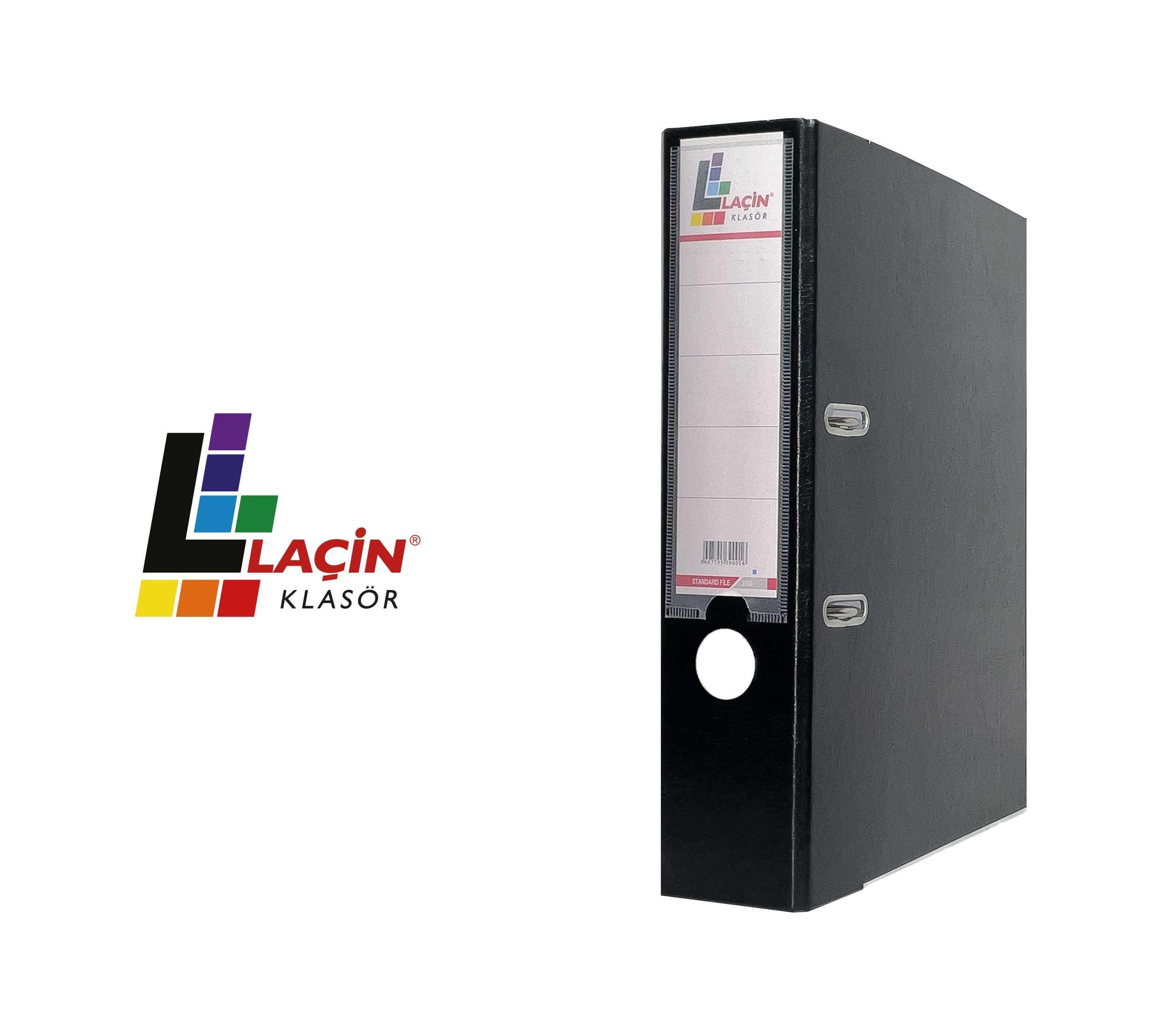 Laçin Geniş TİP:D.M.O Klasörü 34 cm SiyahLaçin Klasör Dmo Siyah Geniş - Kirtasiyem.netBüro Klasörleri