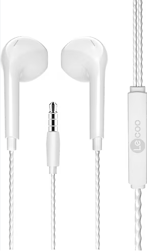 Lecoo Eh104W Beyaz 3.5 mm Jacklı Kablolu Kulak İçi Kablolu Kulak İçi Mikforonlu KulaklıkLecoo Eh104W Beyaz 3.5 mm Jacklı Kablolu Kulak İçi Kablolu Kulak İçi Mikforonlu Kulaklık - Kirtasiyem.netKulaklık