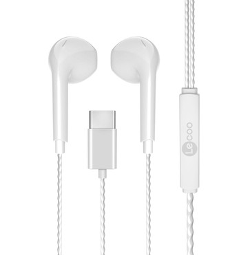 Lecoo Eh104W Beyaz Type-C Kulak İçi Kablolu Kulak İçi Mikforonlu KulaklıkLecoo Eh104W Beyaz Type-C Kulak İçi Kablolu Kulak İçi Mikforonlu Kulaklık - Kirtasiyem.netKulaklık