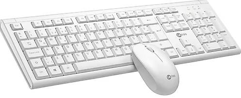 Lecoo KW200 Klavye&Mouse Kablosuz Set BeyazLecoo KW200 Klavye&Mouse Kablosuz Set Beyaz - Kirtasiyem.netKlavye