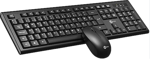 Lecoo KW200 Klavye&Mouse Kablosuz Set SiyahLecoo KW200 Klavye&Mouse Kablosuz Set Siyah - Kirtasiyem.netKlavye