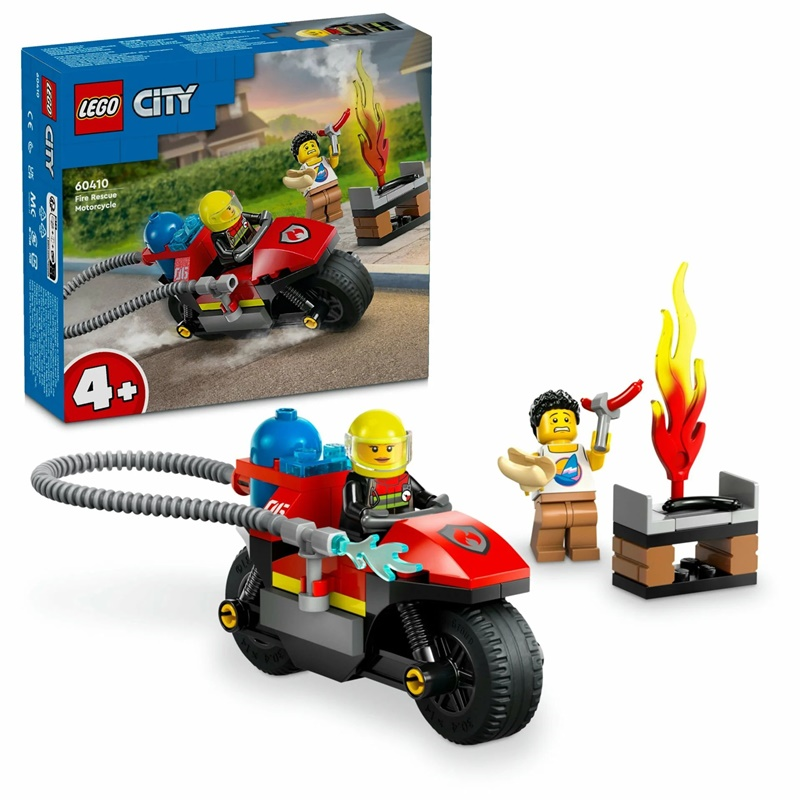 Lego İtfaiye Kurtarma Motorsikleti 8.Sınıf