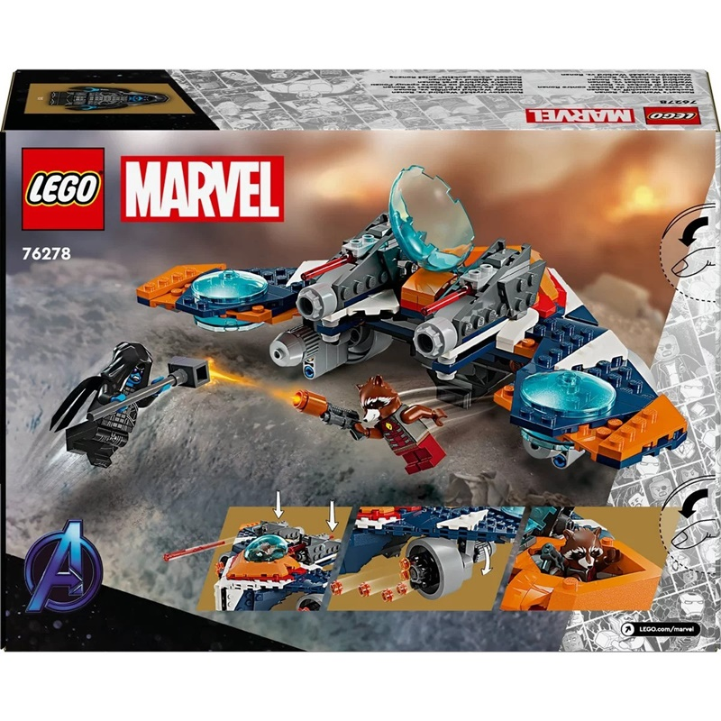 Lego Rocket'İn Warbırd Aracı Ronan’A Karşı 8.Sınıf