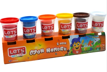 Lets 6 Renk Oyun Hamuru 690 Gr L8450Lets 6 Renk Oyun Hamuru 690 Gr L8450 - Kirtasiyem.netOyun Hamurları