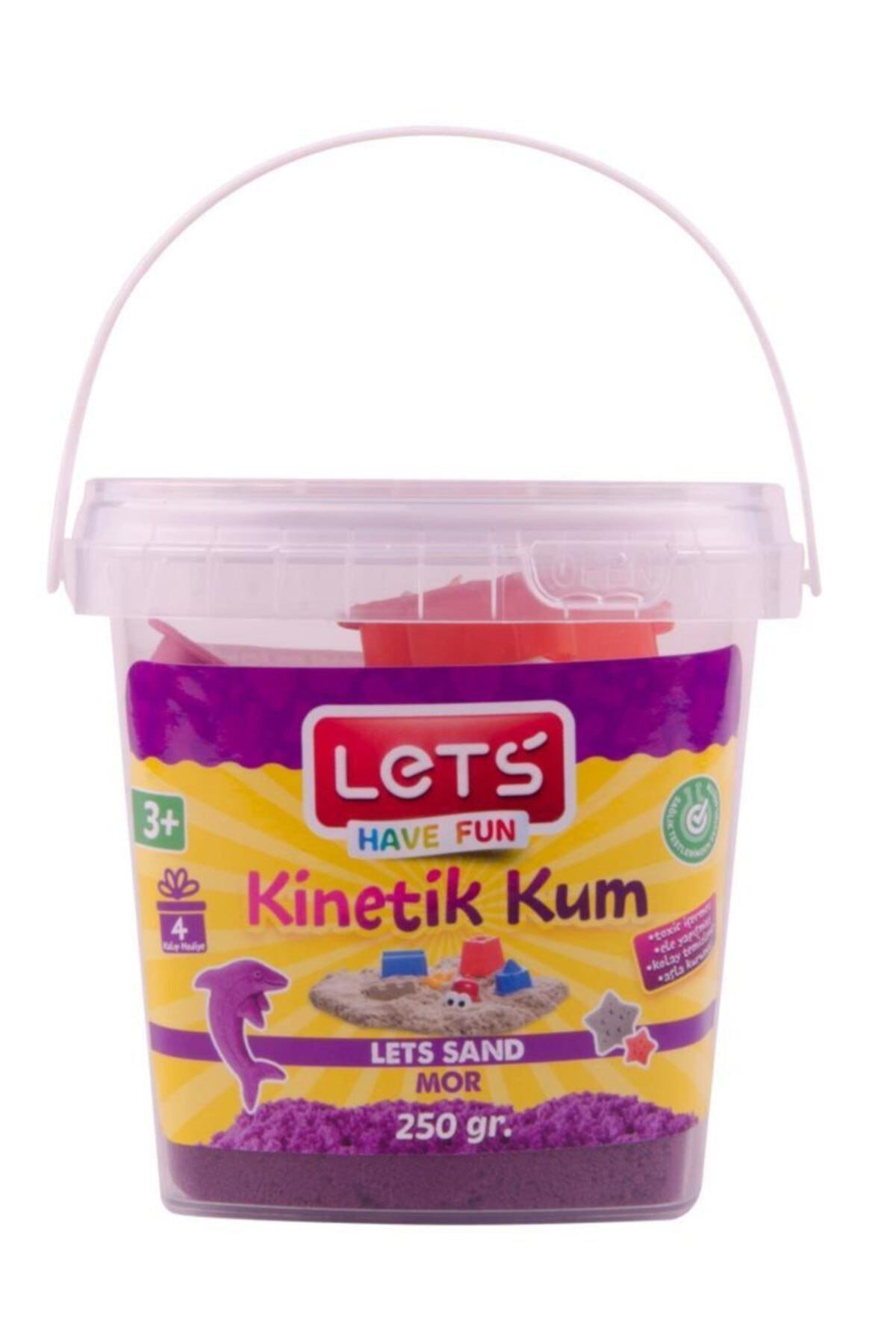 Lets Kinetik Kum 250 Gr Mor Plastik Kutu L-10187Lets Kinetik Kum 250 Gr Mor Plastik Kutu L-10187 - Kirtasiyem.netKinetik Kum