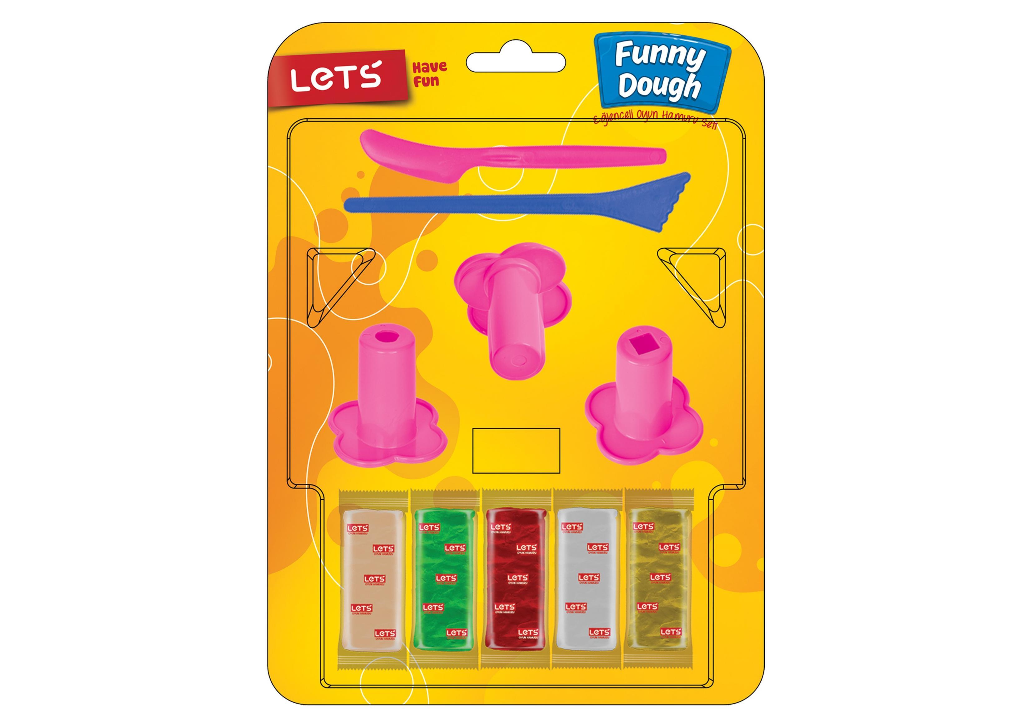Lets Oyun Hamuru 4 Blisterli L8364Lets Oyun Hamuru 4 Blisterli L8364 - Kirtasiyem.netOyun Hamurları