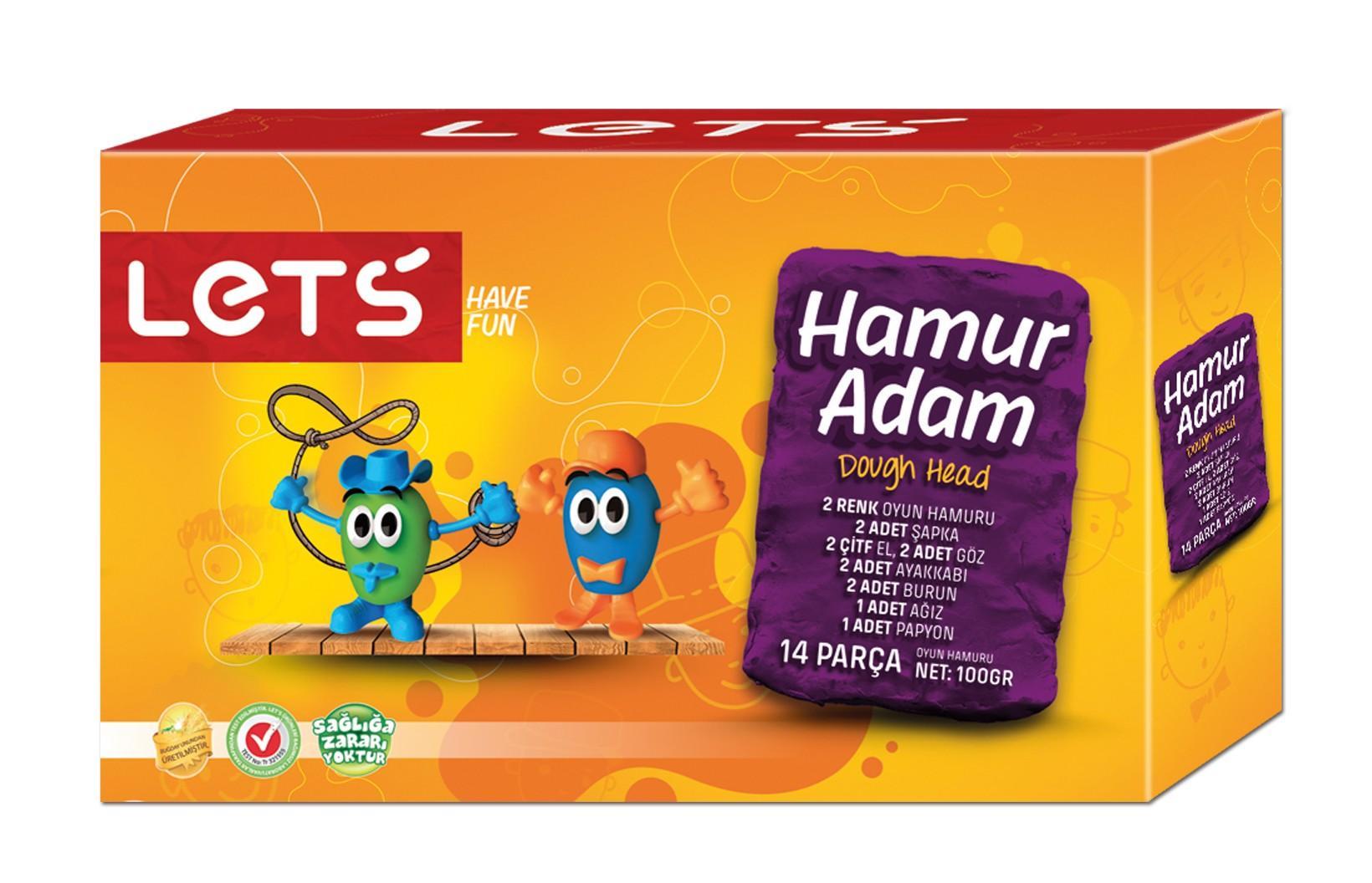 Lets Oyun Hamuru Hamur AdamLets Oyun Hamuru Hamur Adam - Kirtasiyem.netOyun Hamurları