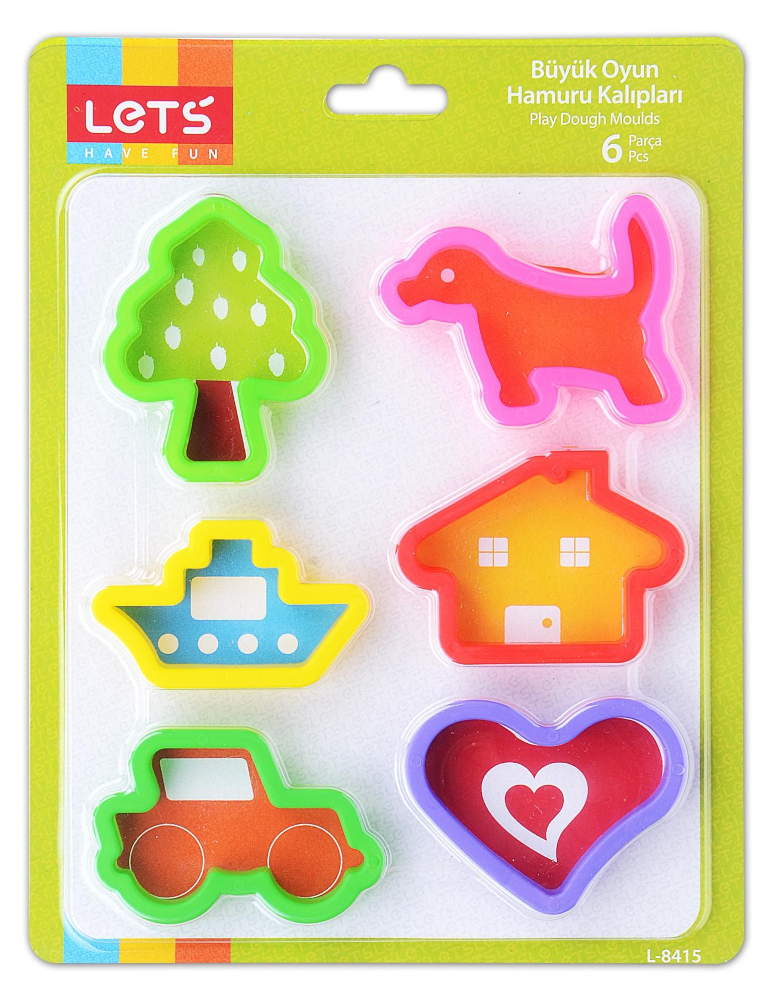 Lets Oyun Hamuru Kalıbı L-8415Lets Oyun Hamuru Kalıbı L-8415 - Kirtasiyem.netOyun Hamuru Kalıbı