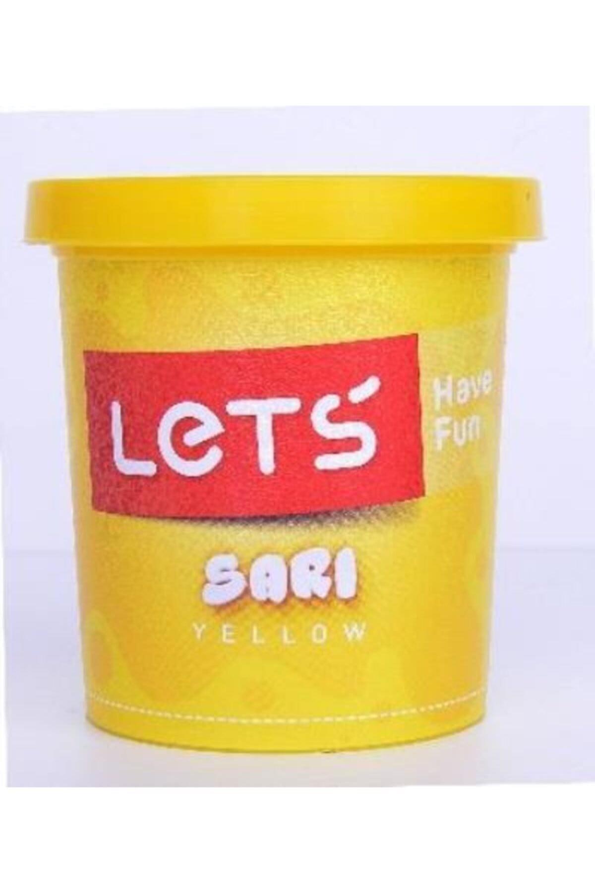 Lets Oyun Hamuru Tek Renk Neon Sarı 150 Gr L-8340-17Lets Oyun Hamuru Tek Renk Neon Sarı 150 Gr L-8340-17 - Kirtasiyem.netOyun Hamurları