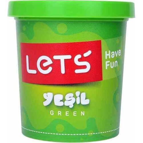 Lets Oyun Hamuru Tek Renk Neon Yeşil 150 Gr L-8340-15Lets Oyun Hamuru Tek Renk Neon Yeşil 150 Gr L-8340-15 - Kirtasiyem.netOyun Hamurları