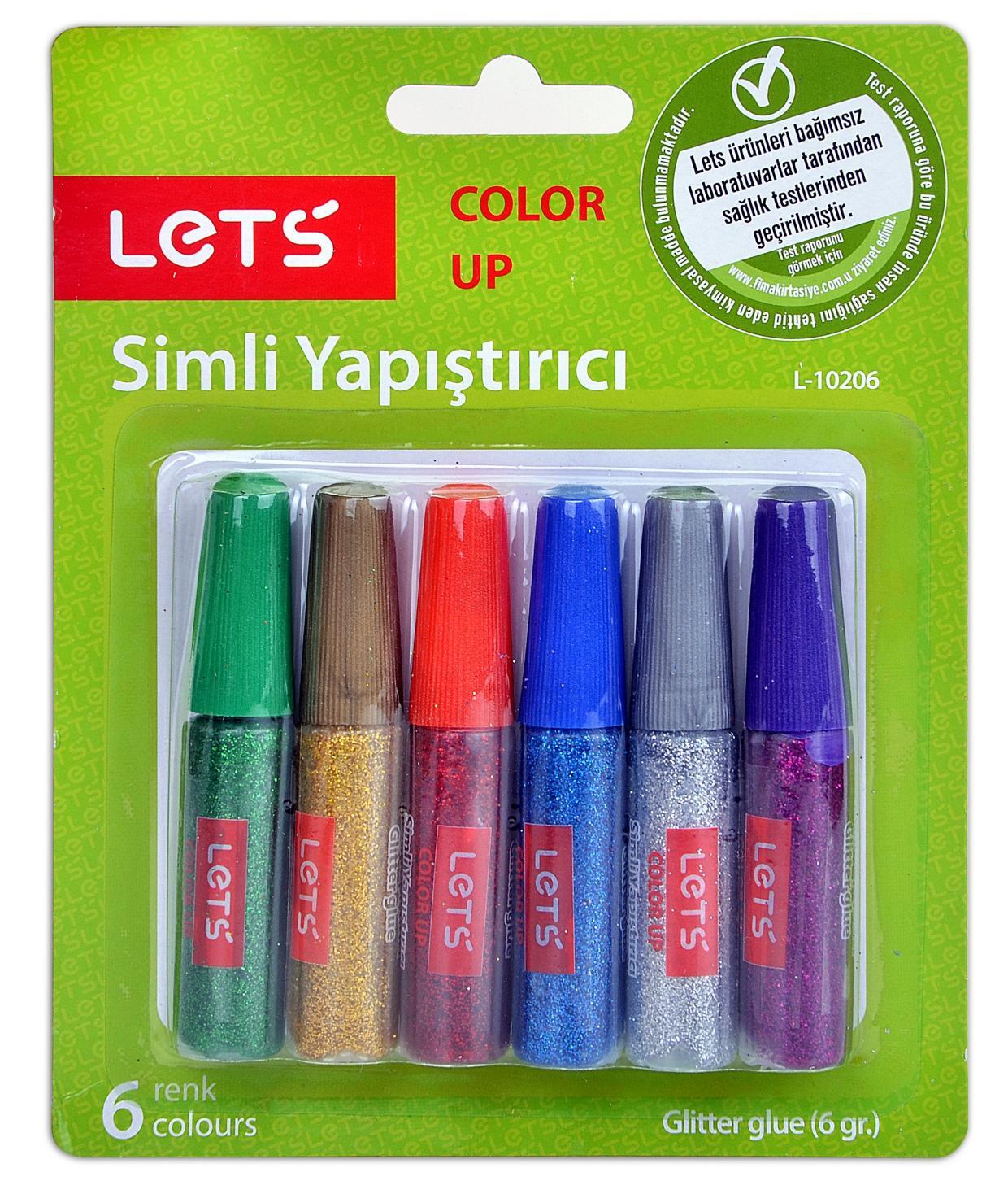 Lets Simli Yapıştırıcı 6 Gr. / L-10206Lets Simli Yapıştırıcı 6 Gr. / L-10206 - Kirtasiyem.netSimli Yapıştırıcılar