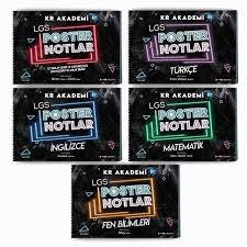 LGS Poster Notlar Seti (5 Kitap Takım) - KR Akademi Yayınları - Özel Ürün8.Sınıf