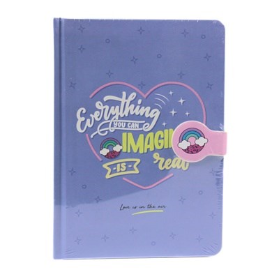 Lilamor Magnetli Unıcorn Defter 13X18,5 128 Syf._12 (4 Ass.)  LLM-DF1319-MG01Hatıra Defterleri