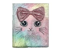 Lilamor Pelüş Defter 15X21 (6 Farklı Model)(1 Adet)_12Hatıra Defterleri