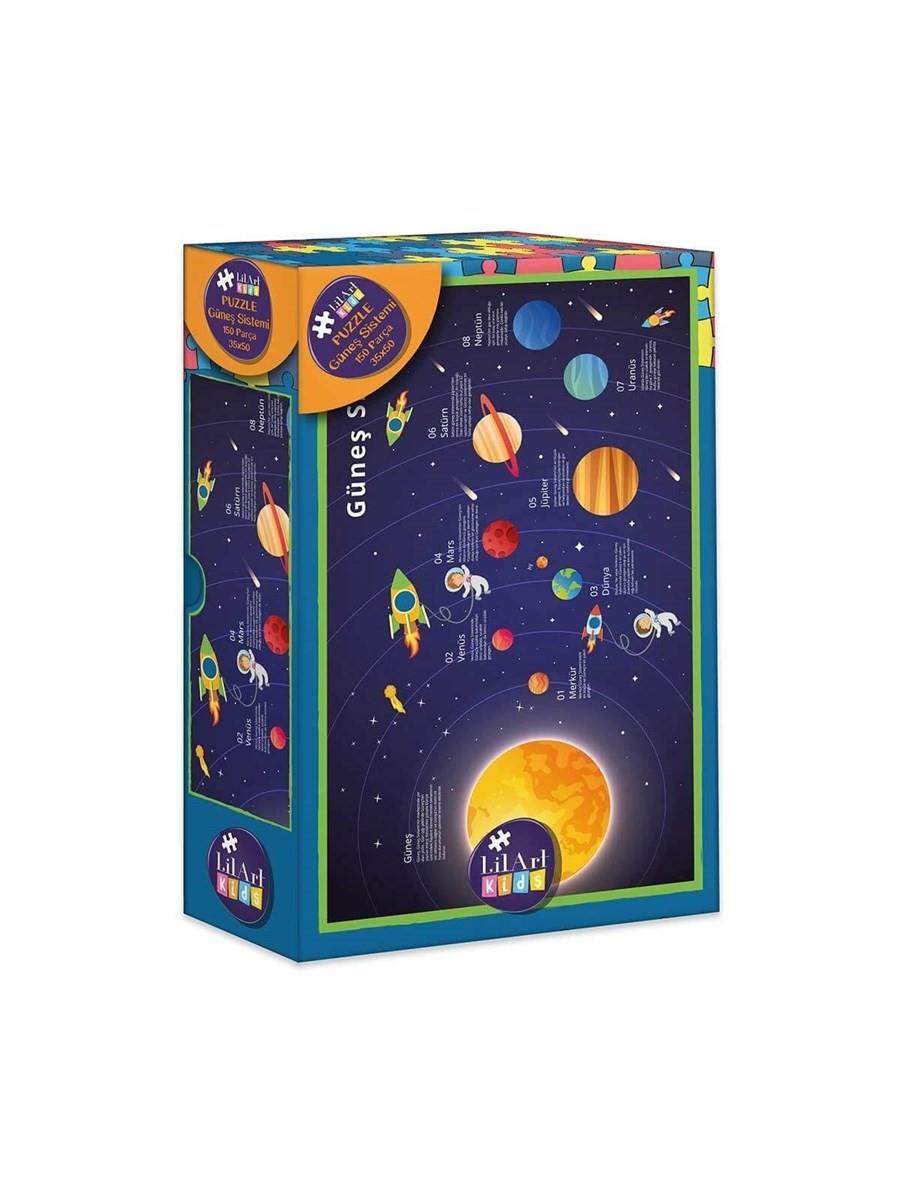 LİLART PUZZLE GÜNEŞ SİSTEMİ 150 PARÇALİLART PUZZLE GÜNEŞ SİSTEMİ 150 PARÇA - Kirtasiyem.netYapbozlar